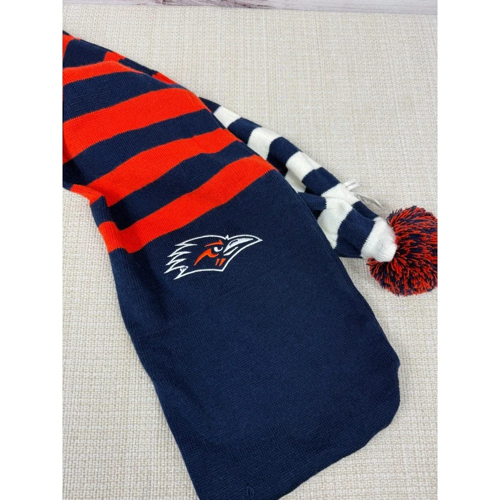 Forever‎ Collectibles Scarf UTSA Roadrunners Navy Blue Orange Striped